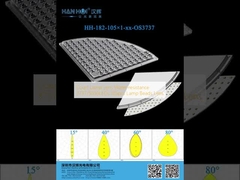 HOF LAMP LENS WATERRESISTANCE 3737/5050LEDS 105PCS LAMP kralenlens
