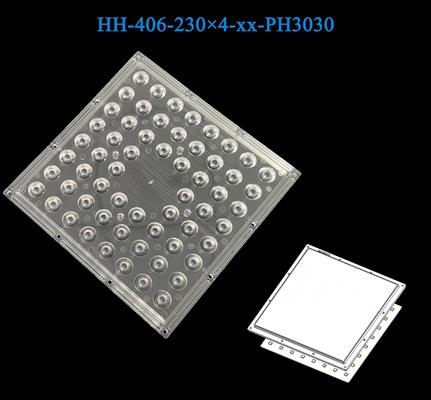 Stadium Lamp Lens 188*188*12.1mm Size 60pcs 5050 LEDs Precision Illumination Lens